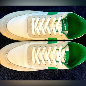 J. Crew trainers sneakers, sample pair, no box, size 8